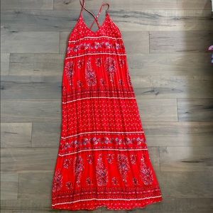 Old Navy | Maxi Red Dress
